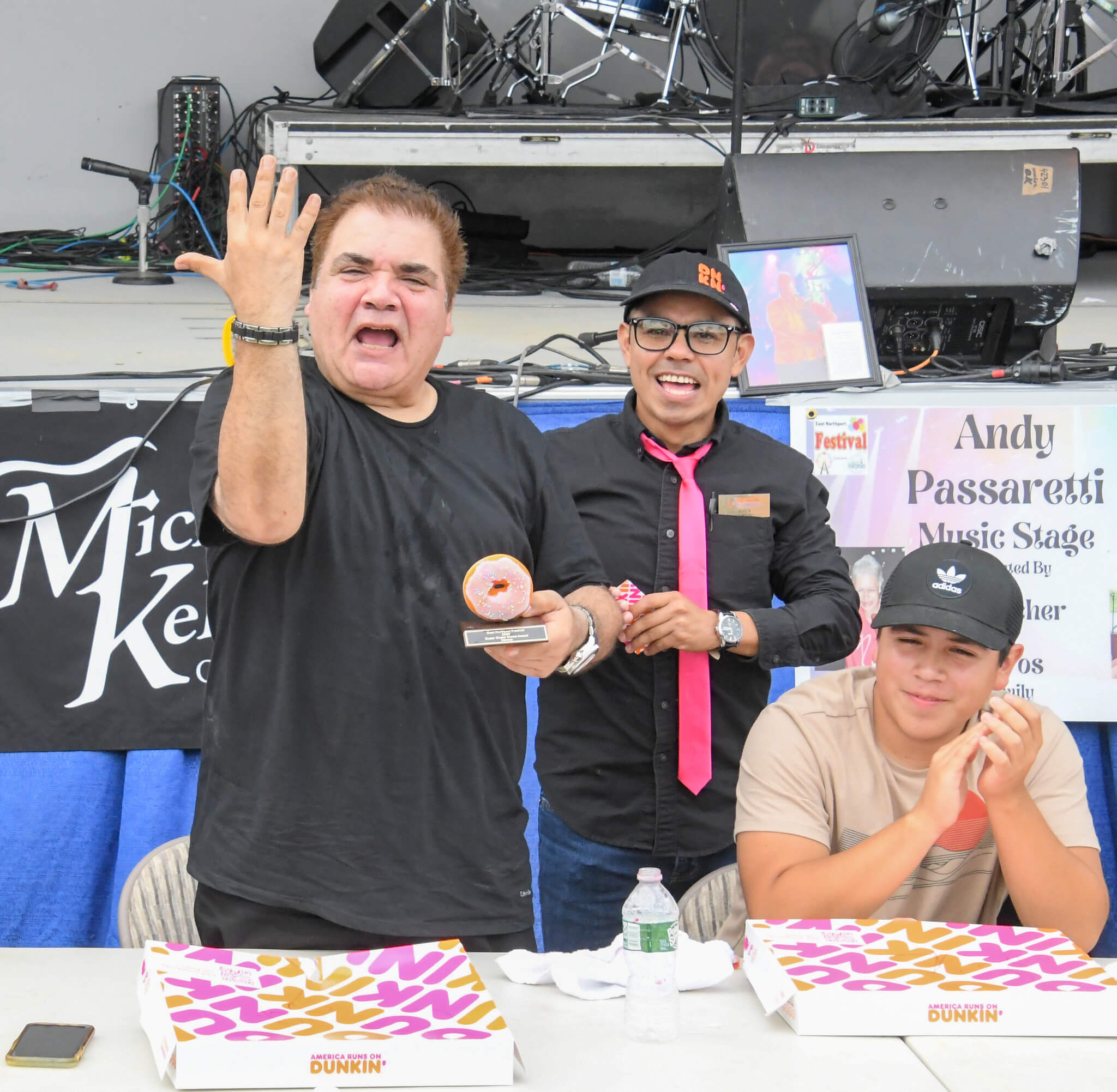 Image 11 Len Pyros winner of the donut eating contest