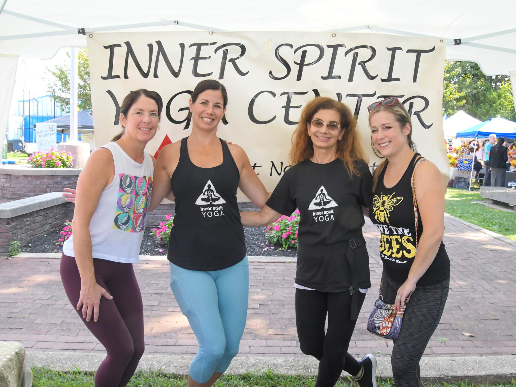 Image 12 Madeleine Masterson Erica Tettemer Elizabeth Madden Carissa Cabralda from Inner Spirit Yoga Center