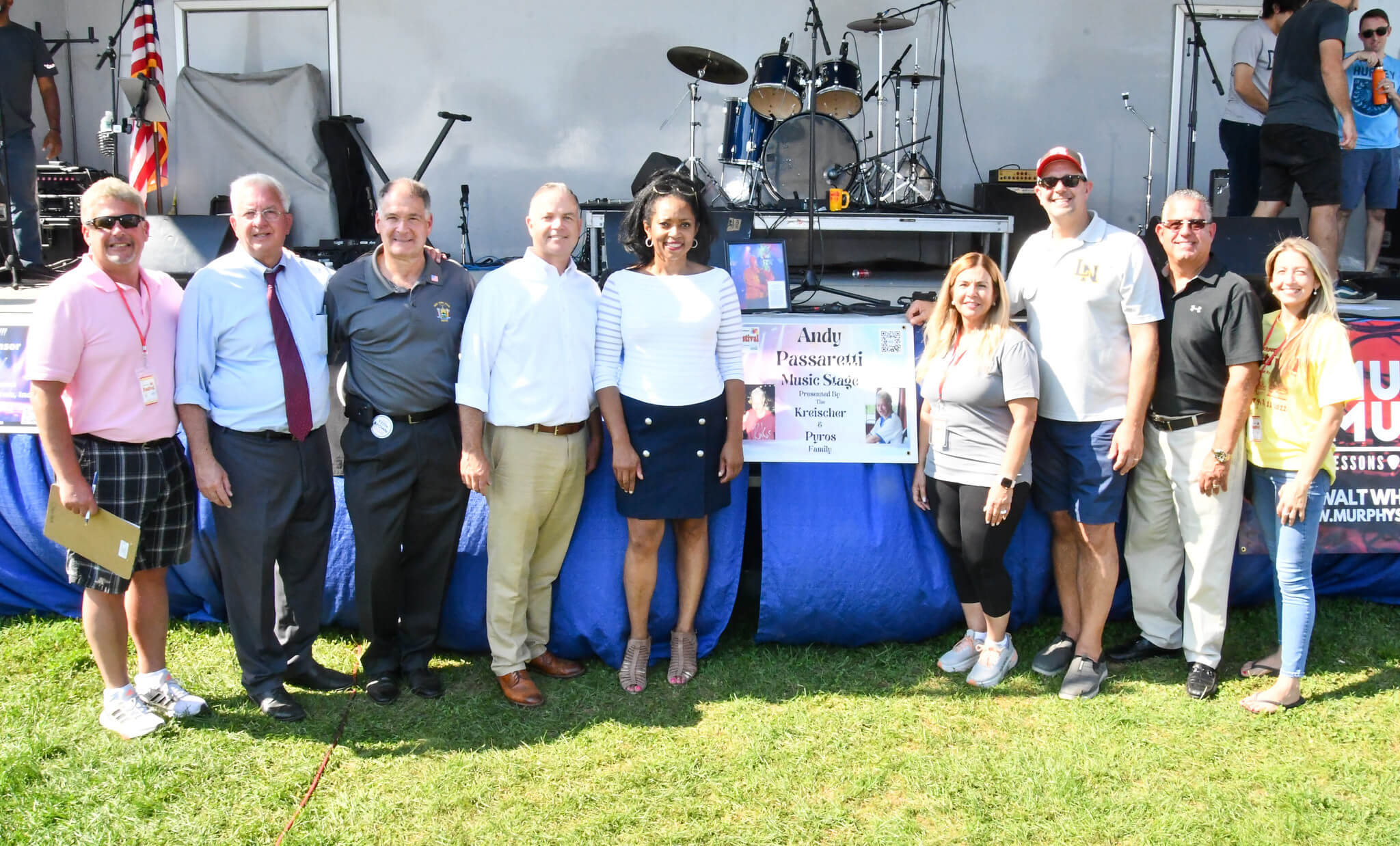 Image 3 Local Huntington Northport elected officials with the East Northport Chamber