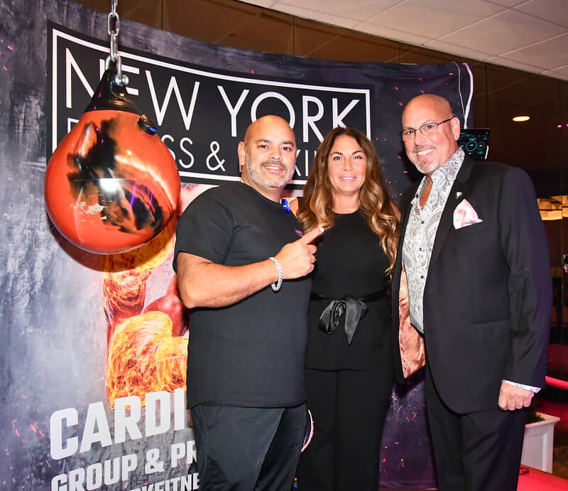 Image 9 Edwin Rivera Owner of New York Fitness and Boxing of East Northport Karen Vito Chris Vito