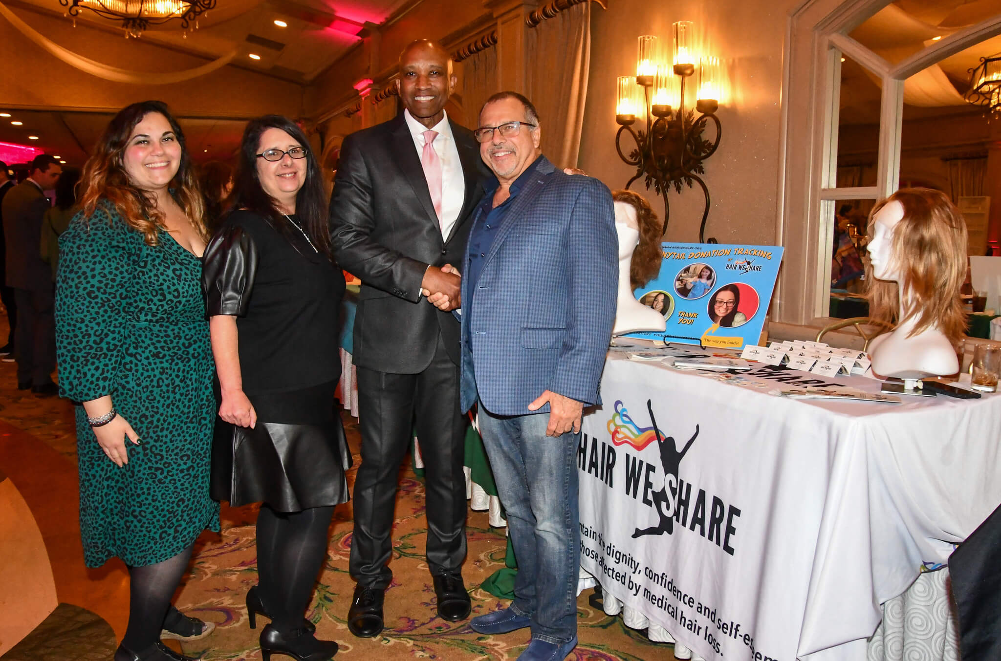 image 8 maria duchin suzanne chimera co founder of hair we share suffolk county sheriff erol toulon dean riskin. co founder of hair we share.