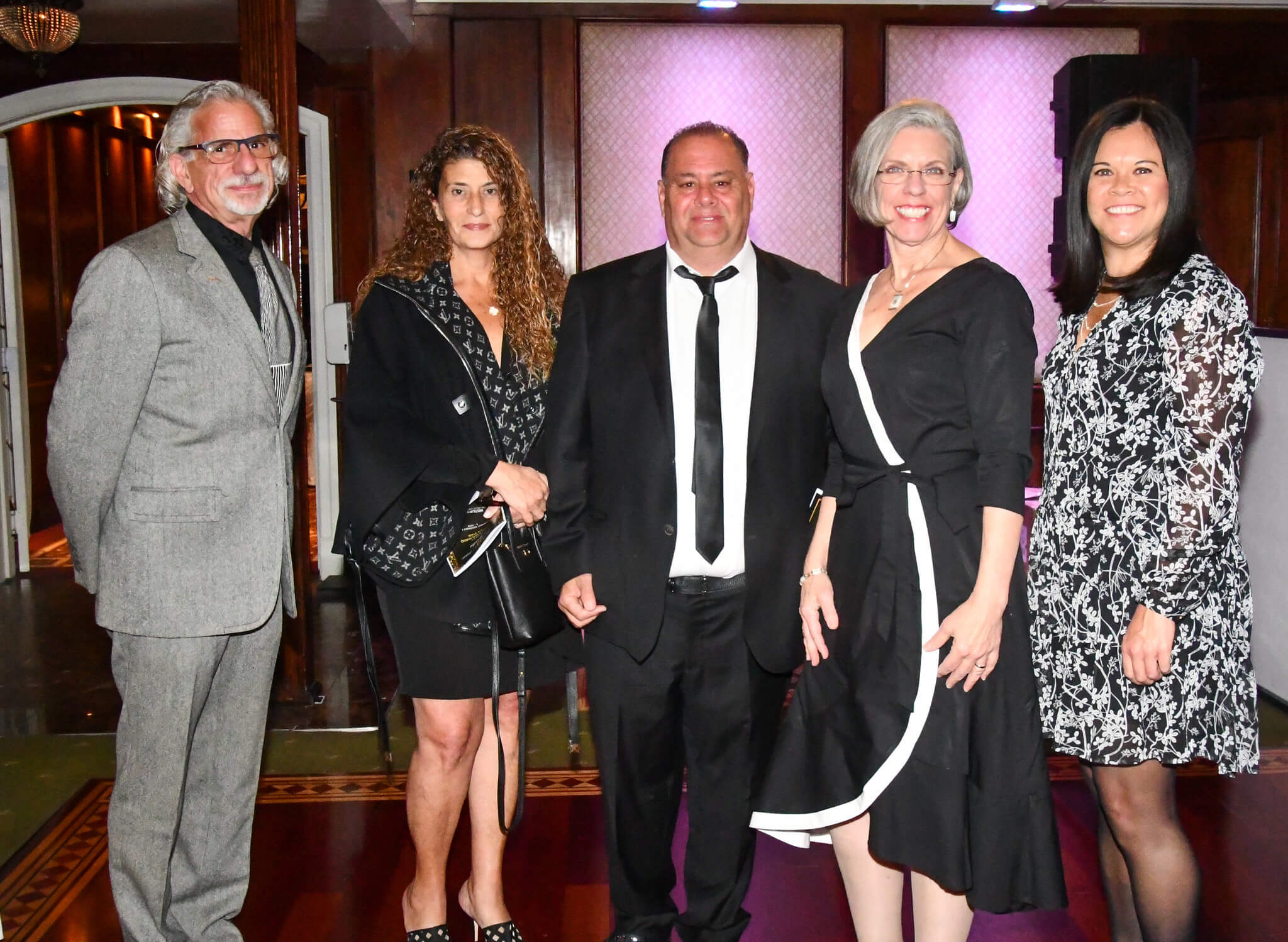 Image 4 Rocco Lanzilotta Sandy Stasi Honoree Joe Stasi Julie Lyon Jennifer Yatco Westbury Arts Executive Director