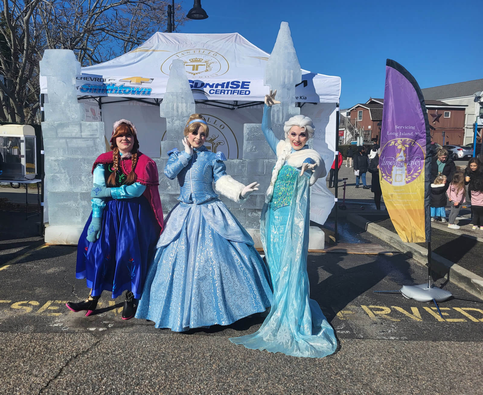 4th Annual Port Jefferson Ice Festival Draws Huge Crowds