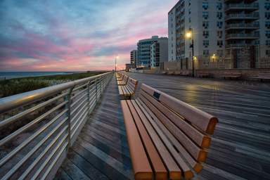 Following  the boardwalk