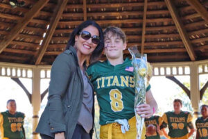 Dawn Keiley with Son