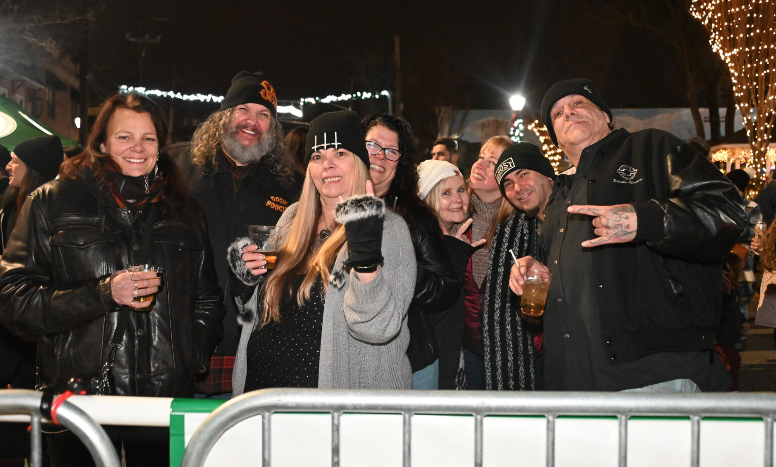 Huge Crowds at the Village of Lindenhurst New Year’s Eve 2024 Ball Drop