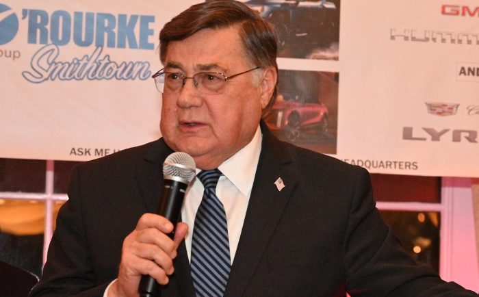 Suffolk County Executive Ed Romaine