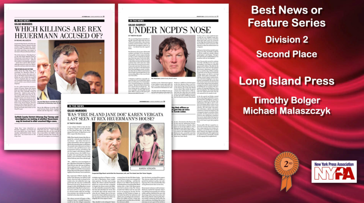 Long Island Press Wins Four New York Press Association Awards