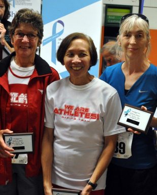 Pamela Lee (C), Gloria Withus (R) and Susan Keogh (R)