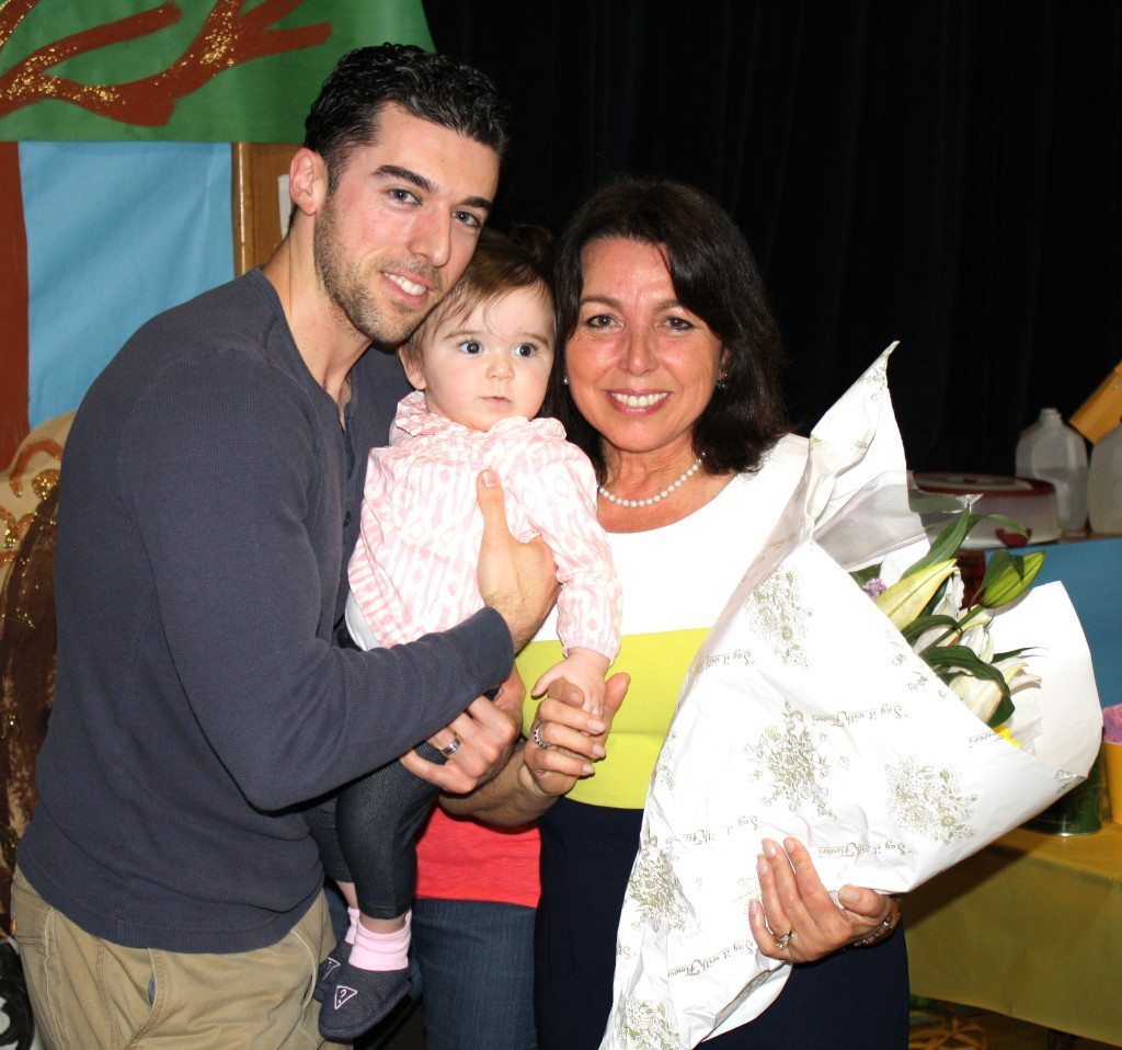 Senora Maietta received the Jenkins award for all her dedication to Baylis Elementary