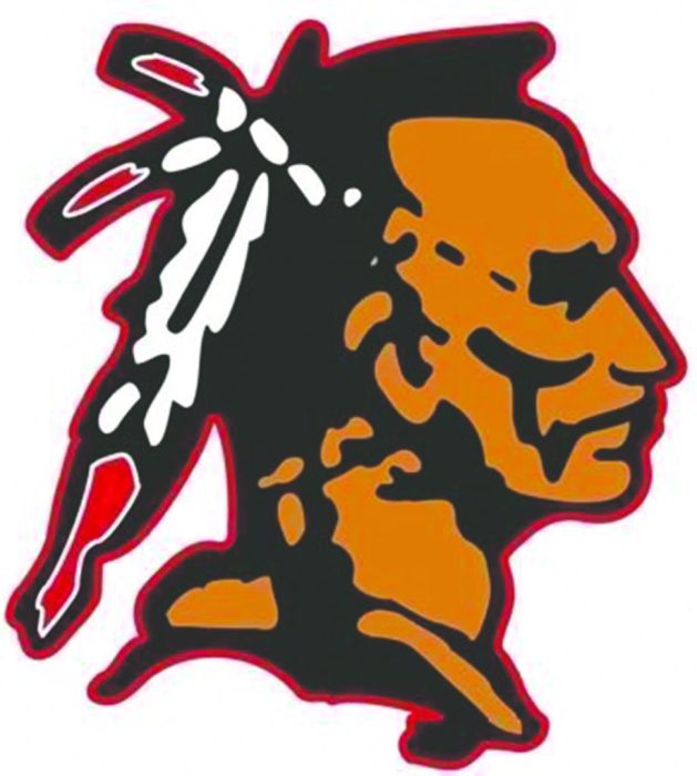 The previous Syosset "Braves" logo