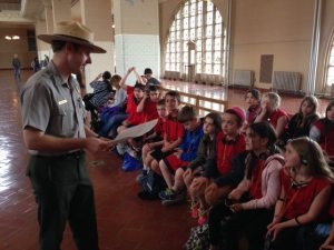 The park rangers were very insightful