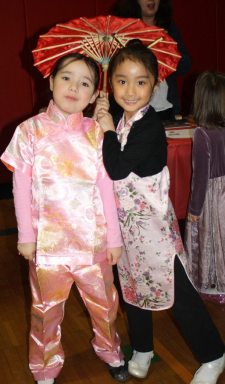 Two sweet little girls.