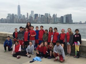 It was all smiles on the field trip