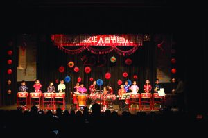 One of the children’s percussion teams, which won gold medals locally and internationally, performed during the GNCA 2015 Chinese New Year celebration.