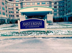 The Amsterdam at Harbor Side is looking to the future after emerging from bankruptcy protection.