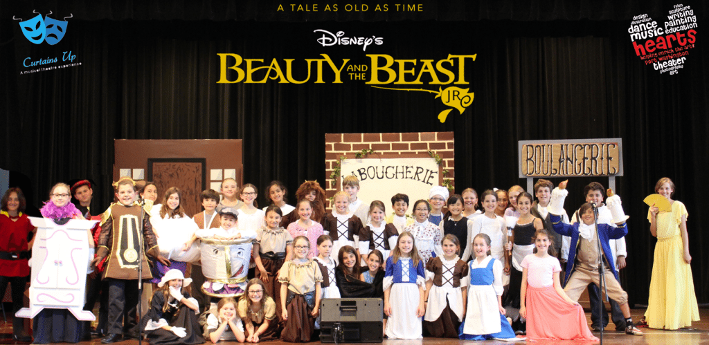 Beauty and the Beast, Jr Cast photo by Emma Goldman