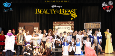 Beauty and the Beast, Jr Cast photo by Emma Goldman