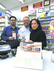 Raindew Family Centers and Pharmacy distribute Generation Rx cards in pharmacy bags and to customers.