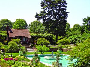 Coe Hall sits in the 409-acre Planting Fields Arboretum State Historic Park.