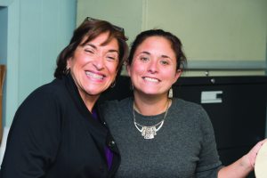 From left: Connie Wasserman, LCSW, associate executive director, and Taylor Herbert, LCSW, director of specialized senior services.