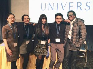 Meena Ardebili, Behnam Ardebili, Chloe Kaplan, Yena Kim and Alan Louis