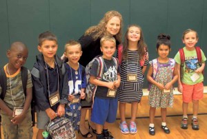 Theodore Roosevelt Principal Tami McElwee makes the youngest students feel at home.