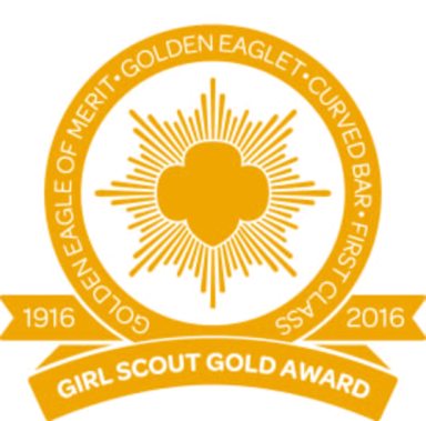 Gold Award 100 Anniversary Logo