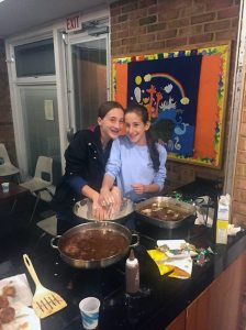 RSNS teens fried up Oreos, Twinkies and candy bars at the annual Fry-Fest Hanukkah celebration.