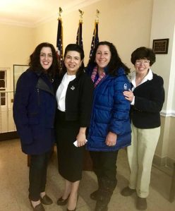 HateCrimeTownHallA Janet Esagoff Anna Kaplan Natalie Bloch Langner Toby Katz