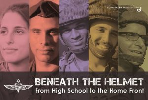Promotional poster for Beneath the Helmet 