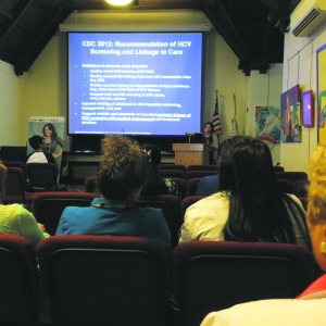 Dr. Tai-Ping Lee of North Shore-LIJ Hepatology presented on Hepatitis.