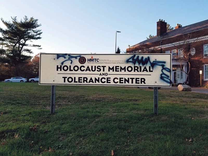 Holocaust Center Graffiti_A