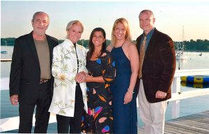 The Corbisiero family (from left): Michael, Camille, Lecia, Cree, Michael Jr.