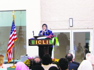 ICLI president Isma Chaudry