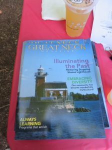 Great Neck Record Magazine was distributed to the attendees. Read a copy at www.greatneckrecord.com.