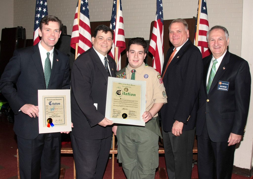 JGP,ADM-Eagle Court of Honor Ceremony for Eagle Scout Thomas Tsaveras of Boy Scout Troop 691