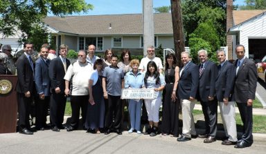 JV, JDM, JA- Massapequa Street Sign Dedication in Honor of NYPD Inspector James Guida.doc