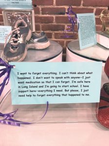JacquelineHarounianColG One of ten In Her Shoes victim stories on display 768x1024 1