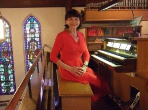 Judy Feuss, new organist and choir director at Our Saviour Lutheran Church Manhasset
