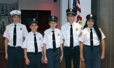 JuniorFirefightersNewOfficers