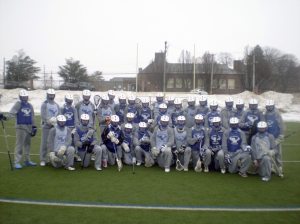 Schreiber boys lacrosse team