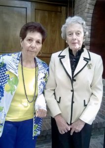 Celia Mineri and Sue Stross were  chairwomen of the opening luncheon.
