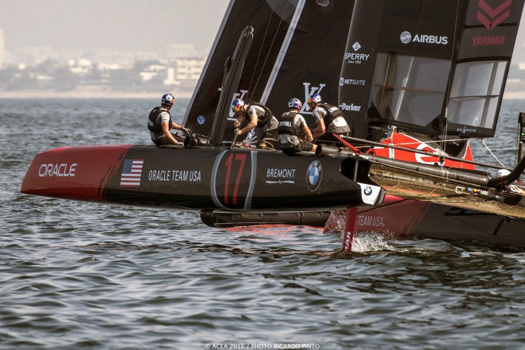 Races 1, 2 and 3 – Racing Day 1 of Louis Vuitton America’s Cup World Series Oman