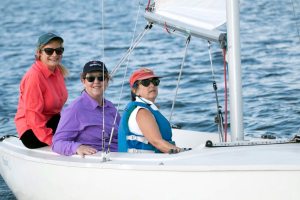 Aviva Pinto, Roxanne Lehman and Donna Greenwall came in second. 