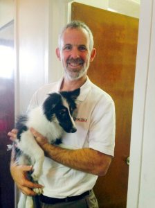 Dr. Keith Niesenbaum & a Sheltie