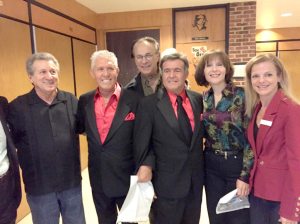 From left: Sal Mirra, Don K. Reed, Scott Baumgarten, Emil Stucchio and Bonnie Parente.