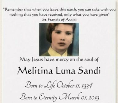 Sandi obit