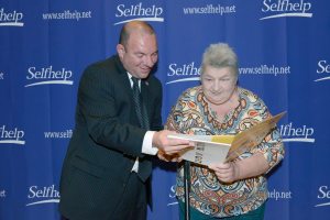 Town of North Hempstead Councilman Peter J. Zuckerman of East Hills and Jamy Santoro