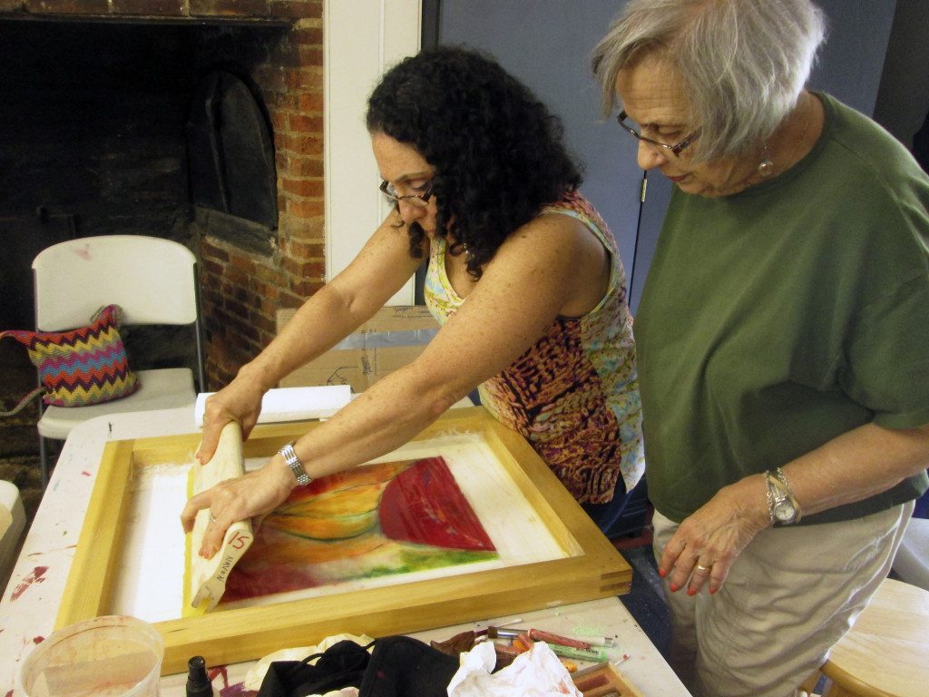 Silkscreen with Stephainie Navon-Jacobson